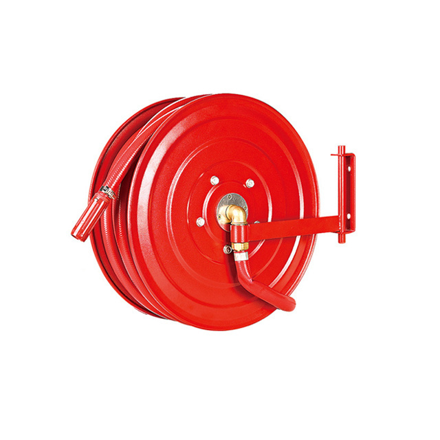 flat fire hose reel rack only parts of fire hose reel firefighting equipment fire hose reel manufacturer in Jamnagar