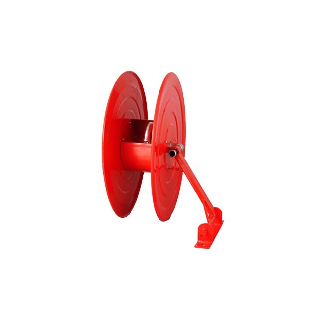 flat fire hose reel rack only parts of fire hose reel firefighting equipment fire hose reel manufacturer in Jamnagar