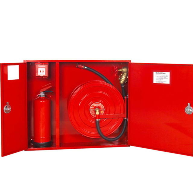 Stainless steel SUS 304 Fire extinguisher 6kg cabinet Fire fighting cabinet for extinguisher