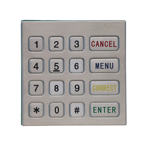 Brand new atm pin pad graphic overlay with high quality keypad