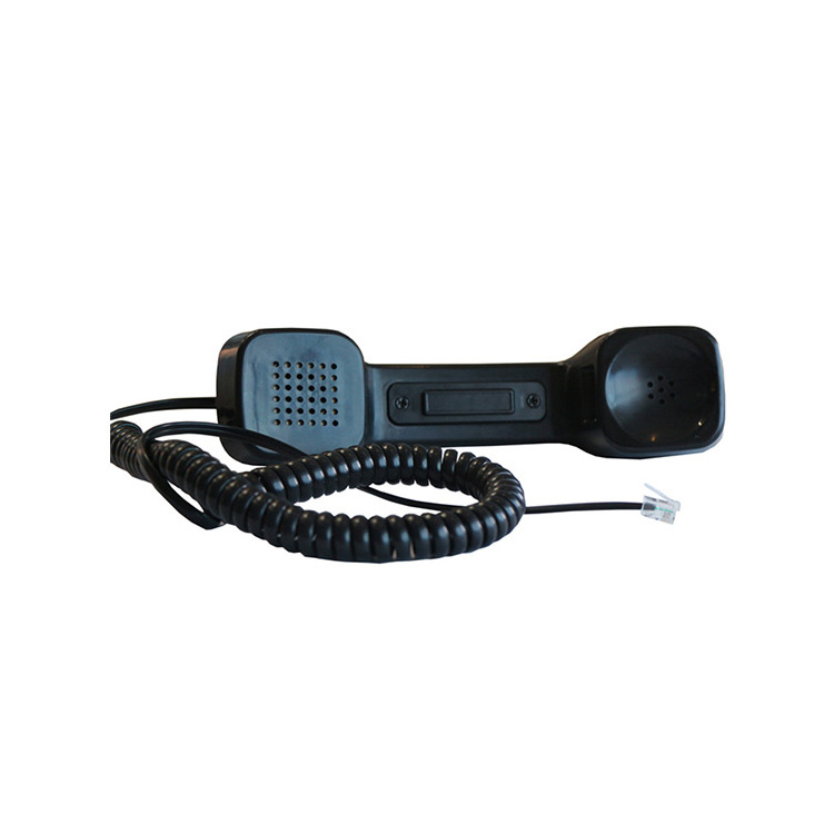 K-style Industrial waterproof handset with PTT switch for industrial telephone