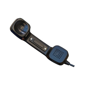 K-style Industrial waterproof handset with PTT switch for industrial telephone