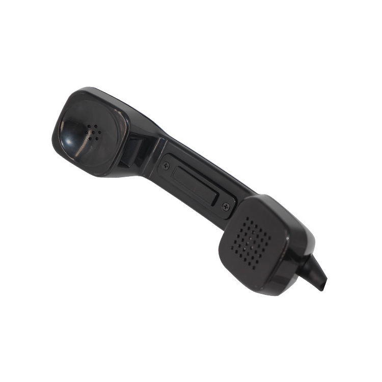 K-style Industrial waterproof handset with PTT switch for industrial telephone