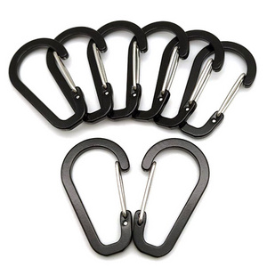 YYX Wholesale Custom Mini Small Safety Snap Hook Clip Keychain Locking Aluminum Hook Carabiner