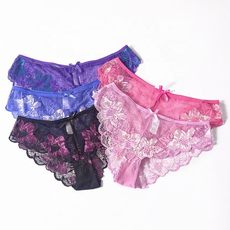 Multifunctional Lace Thong Pics Micro Thong  Women Underwear Panties With Great Price