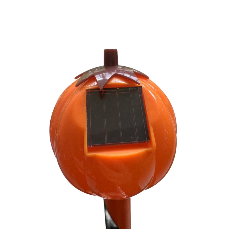 Commercial Halloween Pumpkin Style Festival Waterproof Solar Energy Control Outdoor Solar Led Street Garden Light