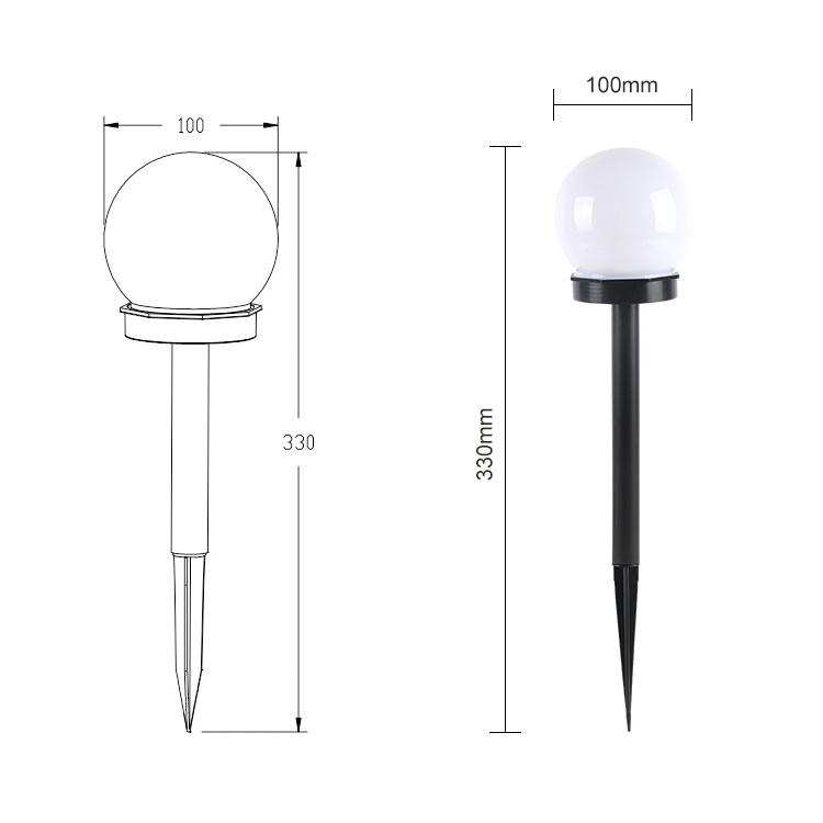 Hot Sale Waterproof Earth Bulb Led Light Control Induction Floor Lamps Outside Road Solar Light For Yard Garage Garden