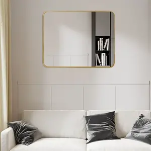 Bathroom mirror Wall hanging toilet toilet Bathroom Glass mirror wall hanging bathroom mirror