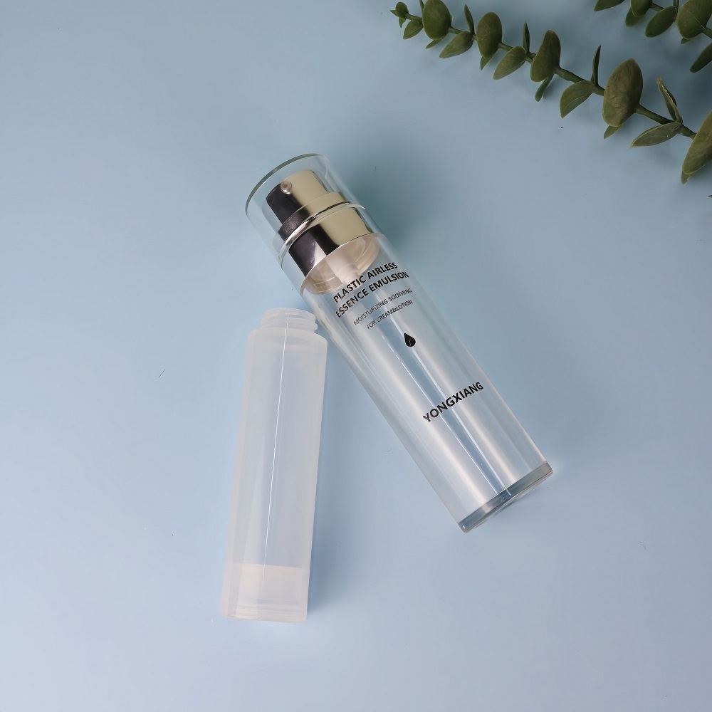 2024 New product Travel necessities 30ml 50ml Empty Cosmetic Lotion Pump Vacuum Airless Bottle