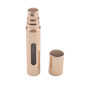 Plastic Luxury Mist Spray Portable Mini Reusage Perfume Bottle Aluminum Spray Atomizer Portable Travel Cosmetic Container