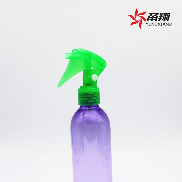 Hot sale custom plastic hand pressure 24/410 high output mini trigger sprayer for garden cleaning