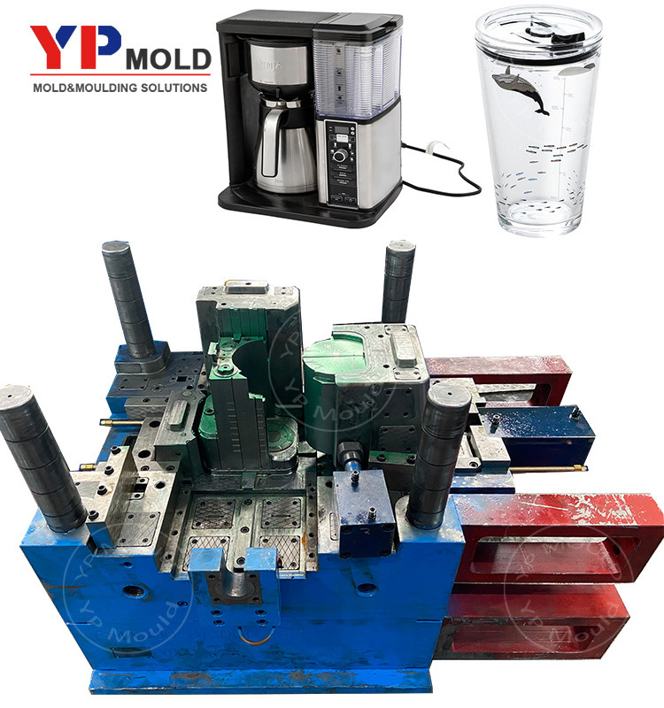 manufacturer precision custom small parts maker transparent water bottle mould plastic injection mold