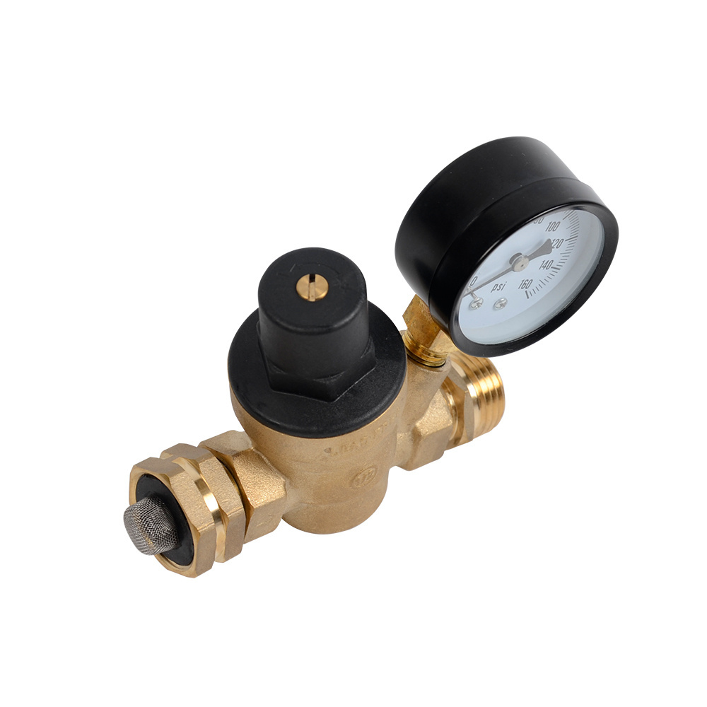 Brass Lead Free Water Pressure Reducer for RV Regulator Valve