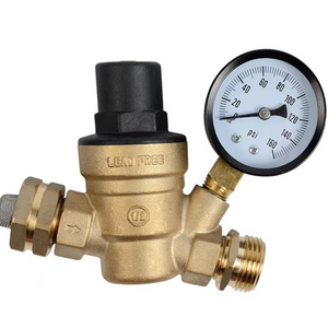 Brass Lead Free Water Pressure Reducer for RV Regulator Valve