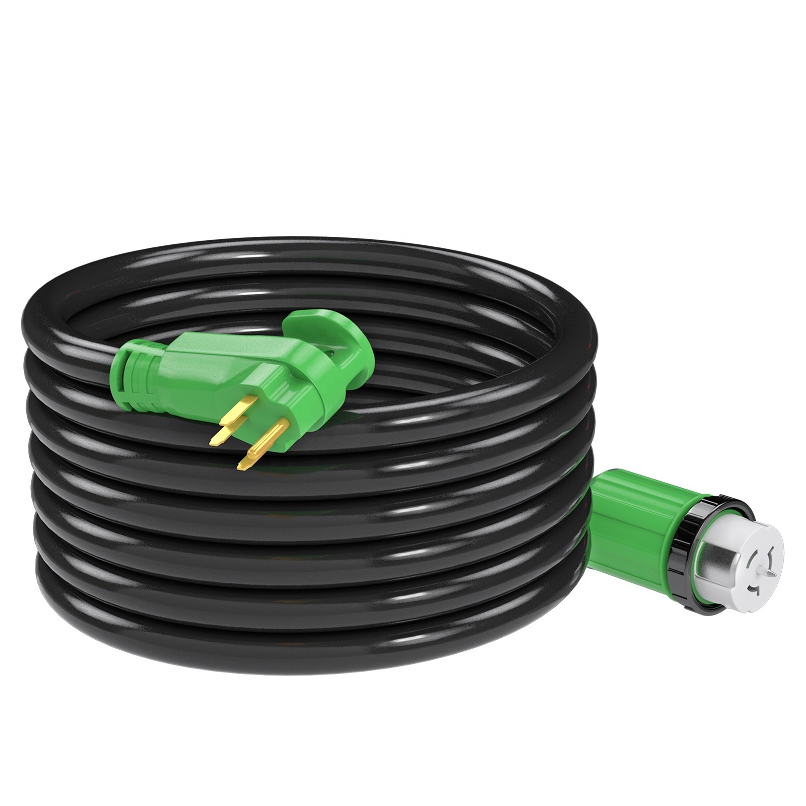 25FT NEMA 14-50P 50A Male Plug to NEMA SS 2-50R 50A 125/250V Female Connector Generator cord