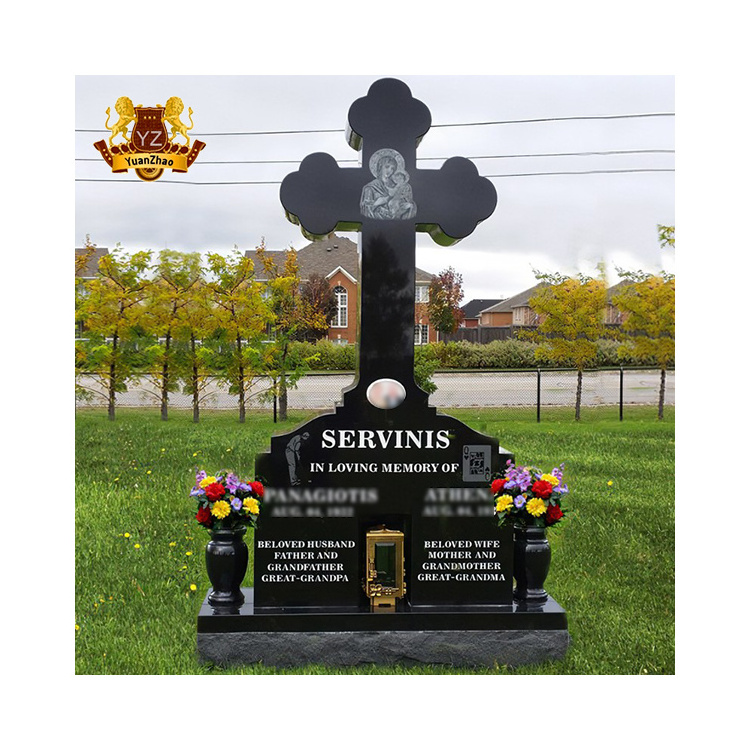 Wholesale Headstones And Monuments Natural Stone Tombstone Price Cemetery Marble Pillar Headstone Prices