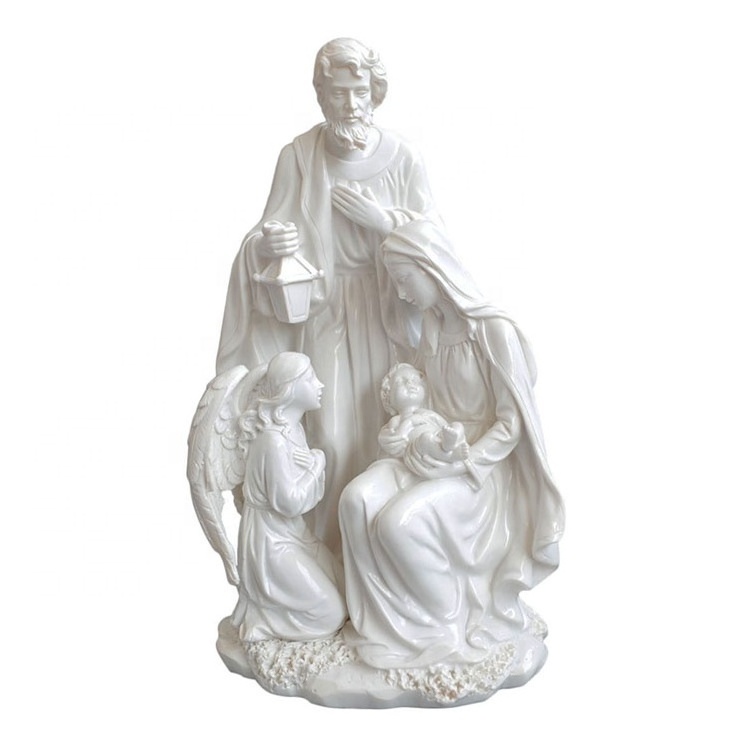 Church Decoration Religious Hand Carved Stone Bible  Figure Joseph Sculpture Large Size Saint Joseph Marble Statue