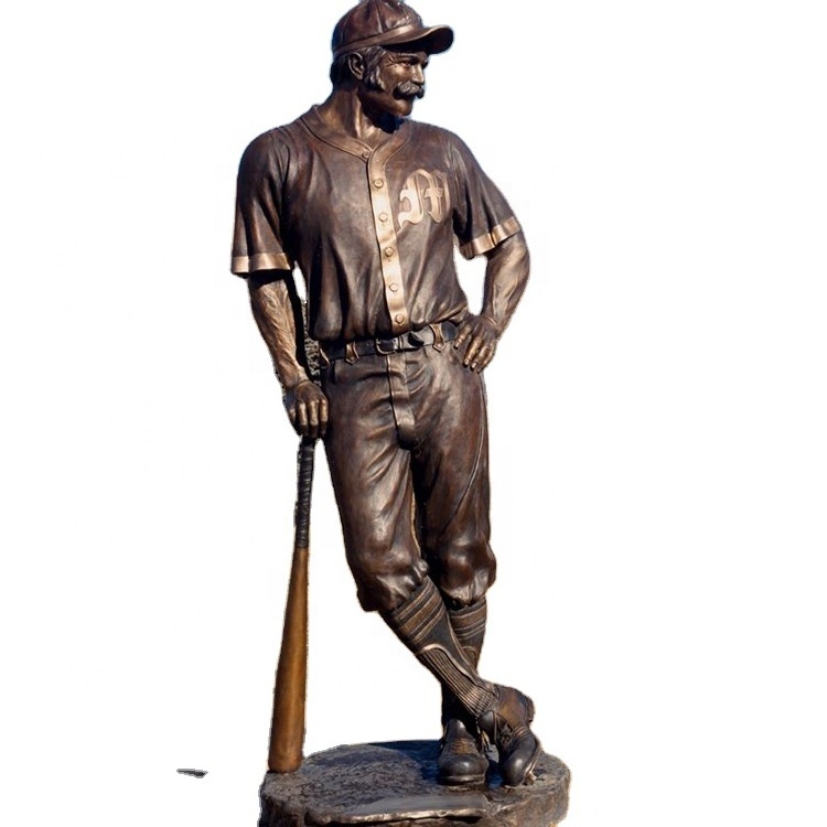 life size bronze golfer statue for sale