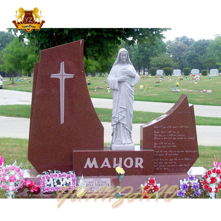 Factory Headstone Granite Grave Stone Cemetery Tombstones and Monuments Gravestone Prices