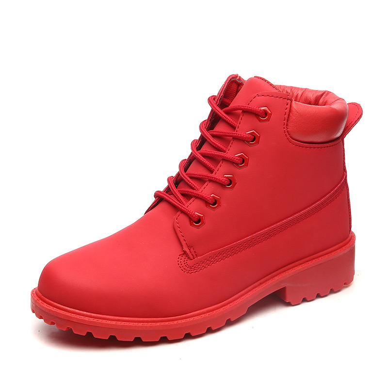 Factory Wholesale Hiking Boots for Men High Top Classic Lace Up Leather Ankle Work Women Boots