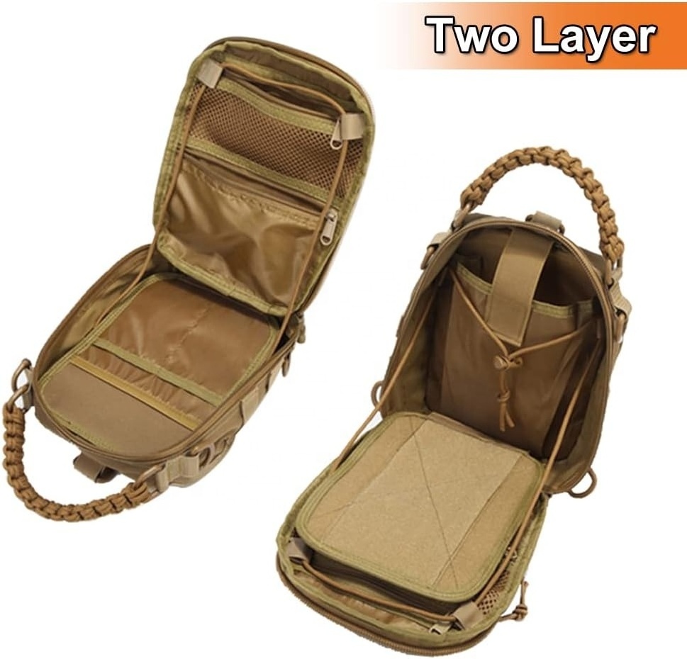 Wholesale Chest Bags for Men Tactical Sling Bag Multifunctional Sport Crossbody Bag Waterproof Camping Hiking Backpack