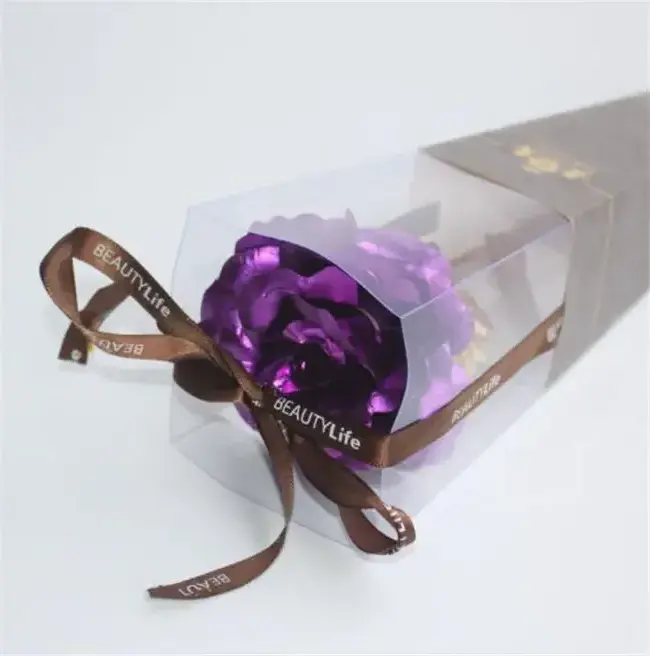 2019 hot-selling valentine day gift 24k gold rose for gril gift