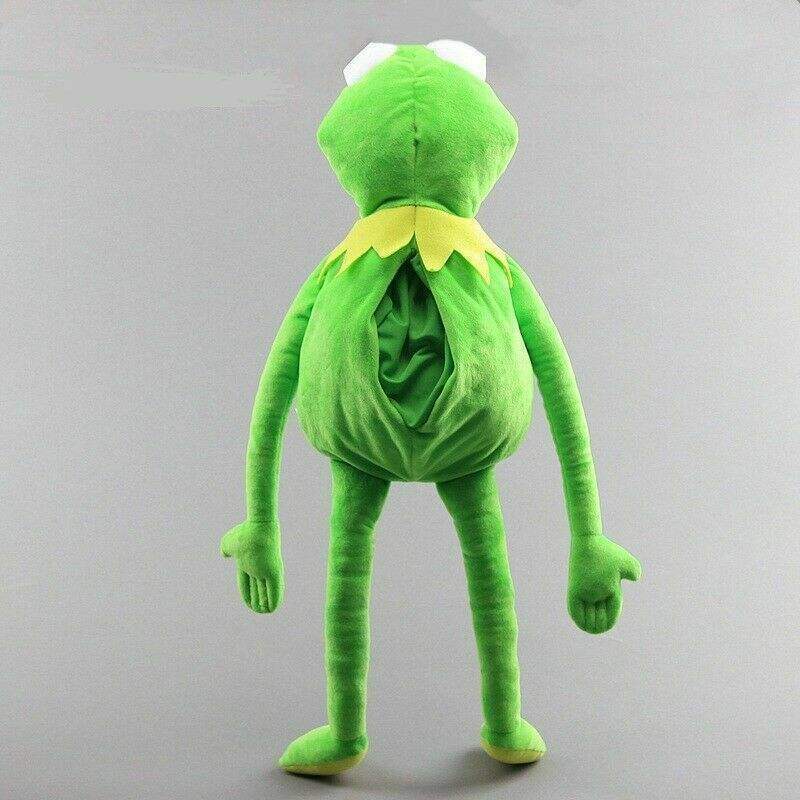 Dress up pretend kid's toy Stuffed animals cartoon plush toy cute plush cartoon animal toy green big plush frog hand puppet