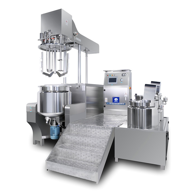 10L Vacuum Homogenizer Laboratory Emulsifier Mixer Homogenizer Cream Lotion High Shear Mixer Tank