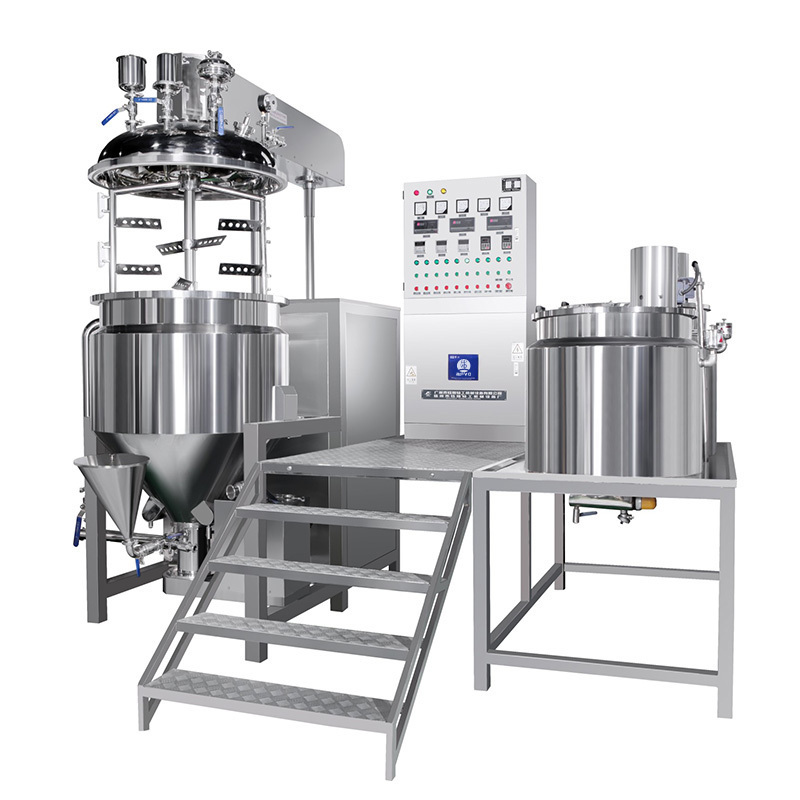 10L Vacuum Homogenizer Laboratory Emulsifier Mixer Homogenizer Cream Lotion High Shear Mixer Tank