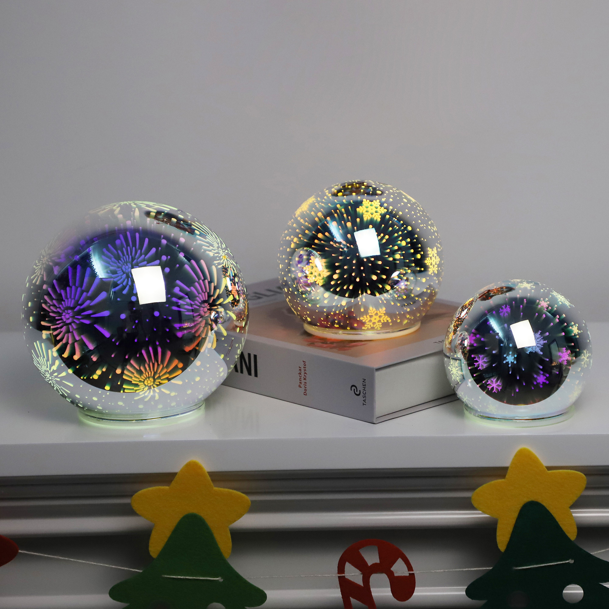 nordic christmas decoration bulk glass ball ornament glass blown wholesale glass xmas ball ornaments