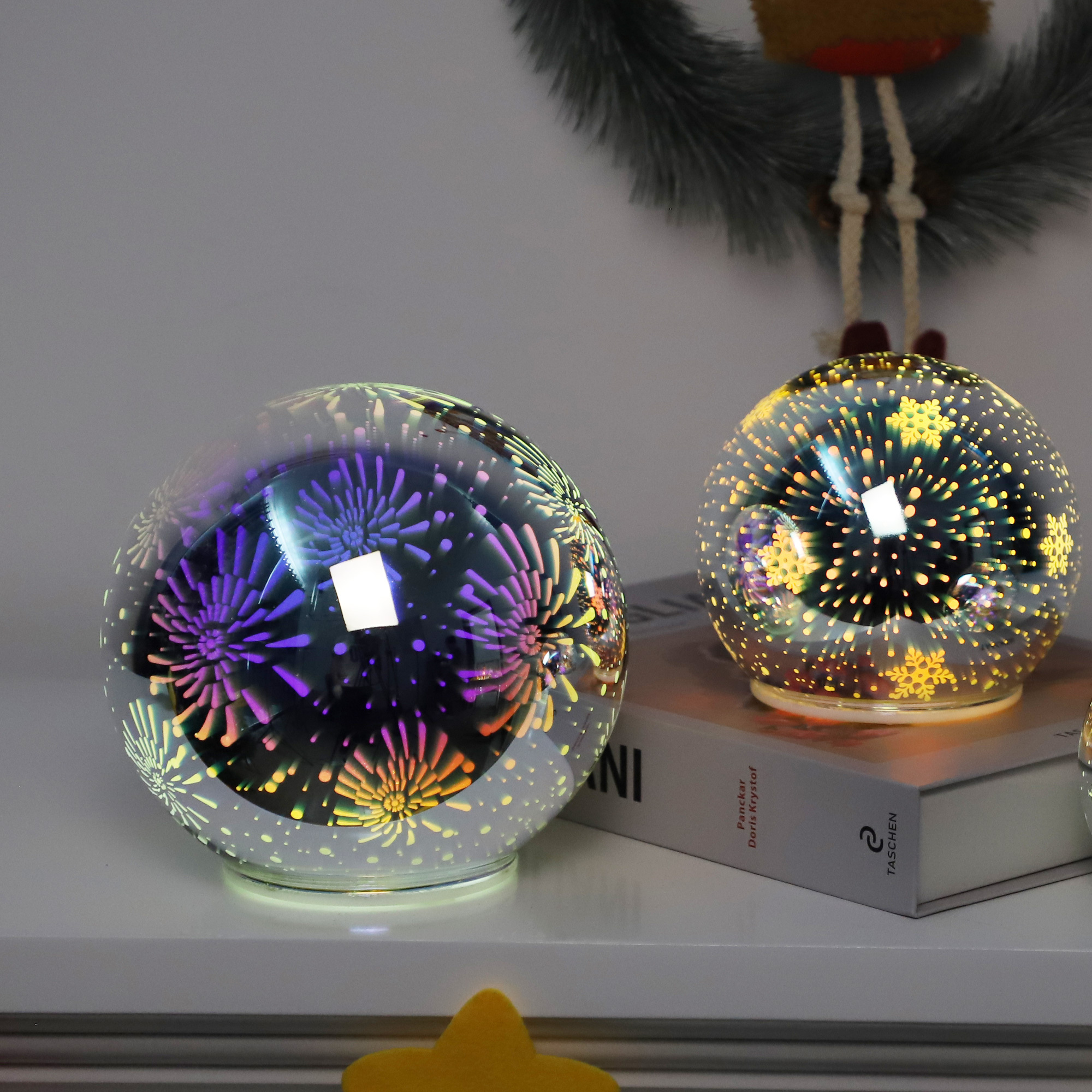 nordic christmas decoration bulk glass ball ornament glass blown wholesale glass xmas ball ornaments