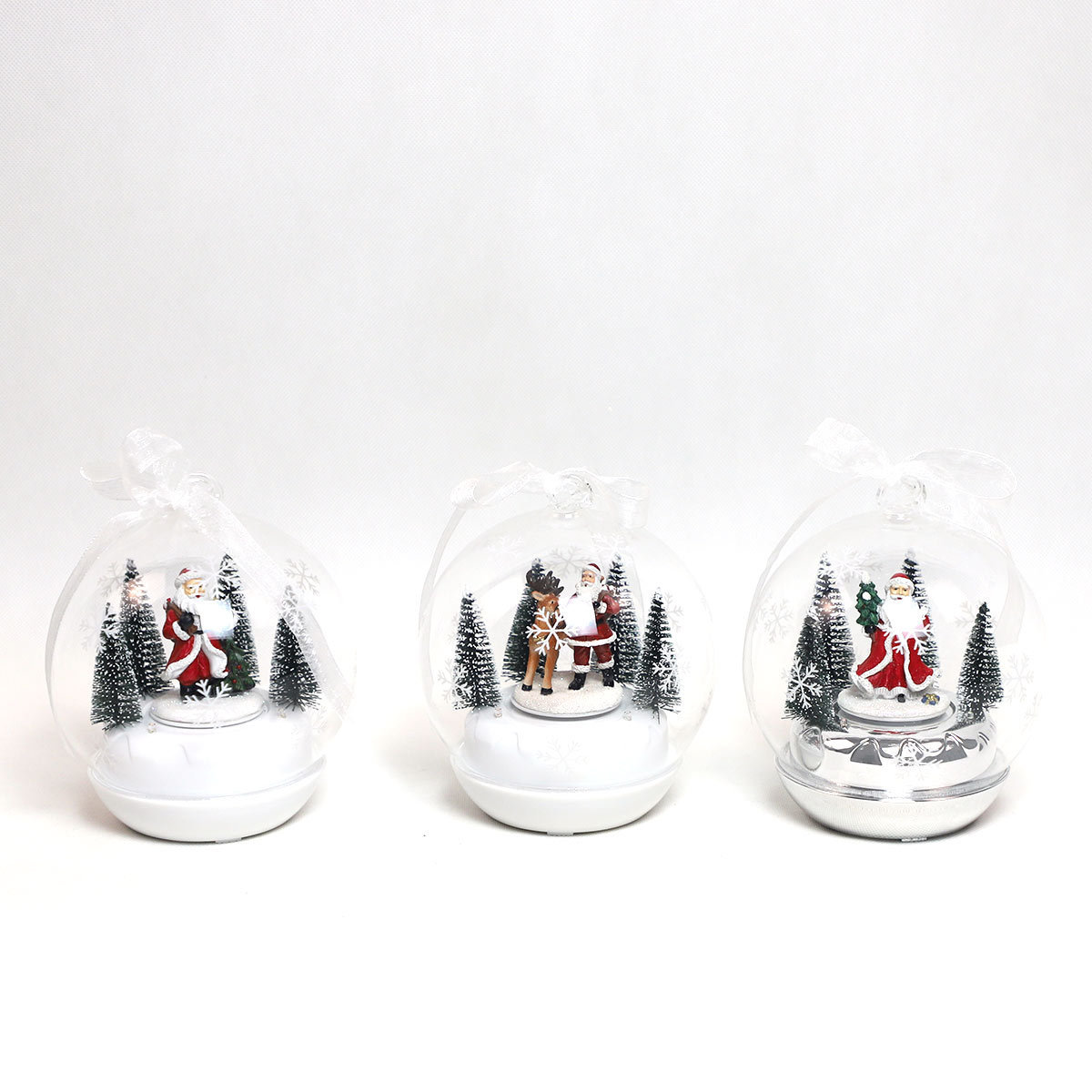 personalized christmas balls 15cm in glass white christmas decorations spun glass christmas ornaments