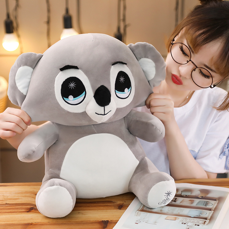 Factory direct sale animal custom plush stuffed panda bear educational sitting soft panda toy for wholesale kids' gifts