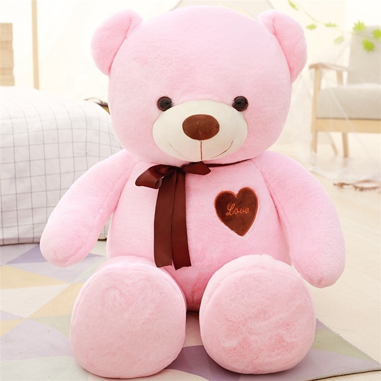 60/80/100/120/160/180/200cm Teddy Bear Plush Toy Animal Unstuffed Giant Teddy Bear Skin Without Filling