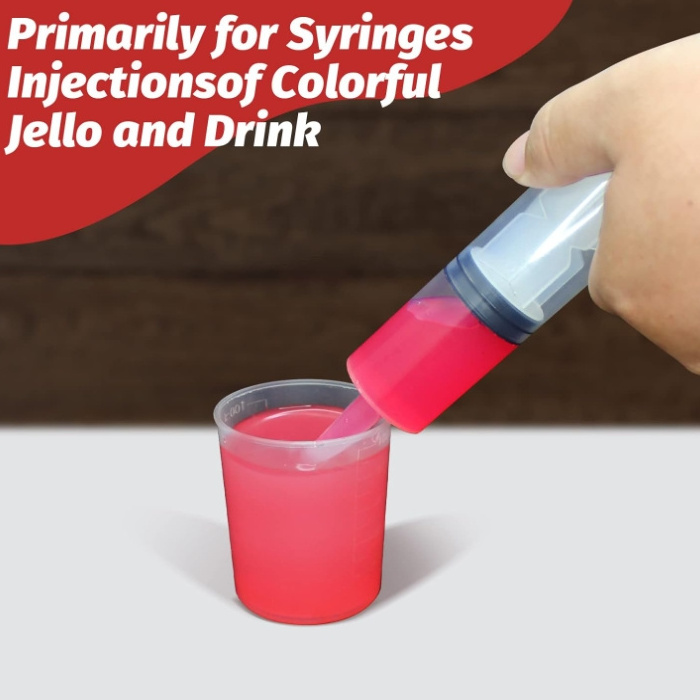 Party Jello Shot syringes for Christmas, Bachelorette Parties