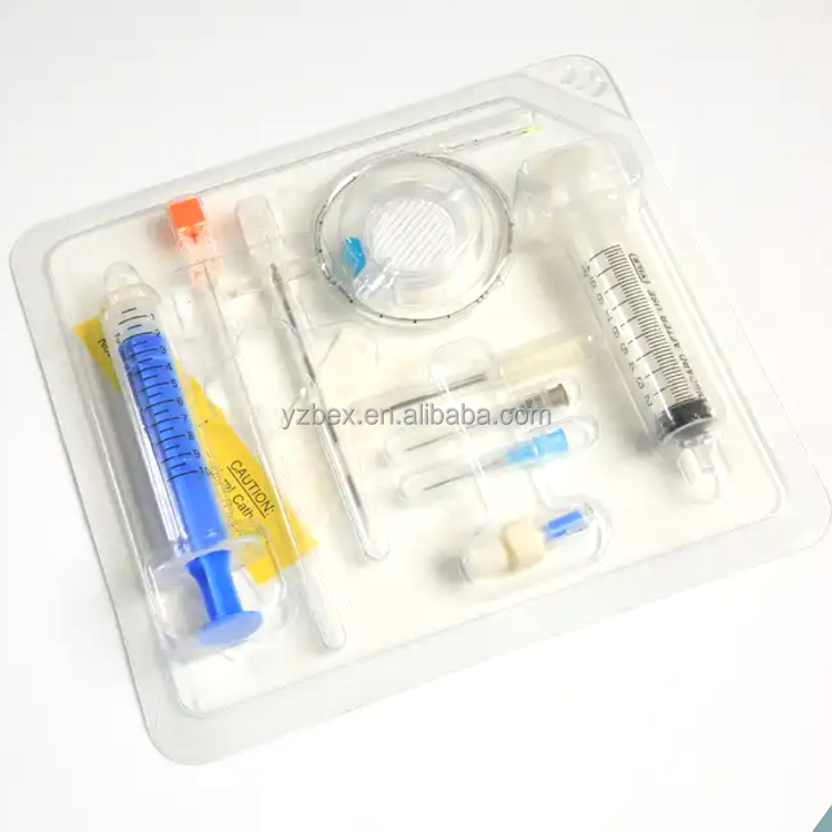 hot selling Medical epidural spinal anesthesia pain kit combine kit  combine spinal and epidural kit