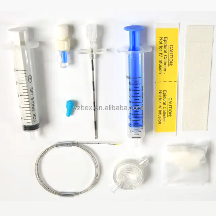 hot selling Medical epidural spinal anesthesia pain kit combine kit  combine spinal and epidural kit