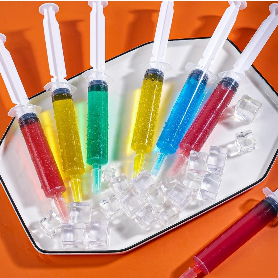 Party Jello Shot syringes for Christmas, Bachelorette Parties