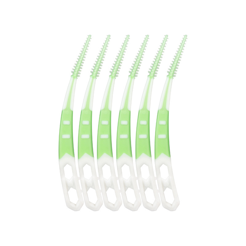 China factory wholesale Silicone  Interdental Soft Rubber brushes