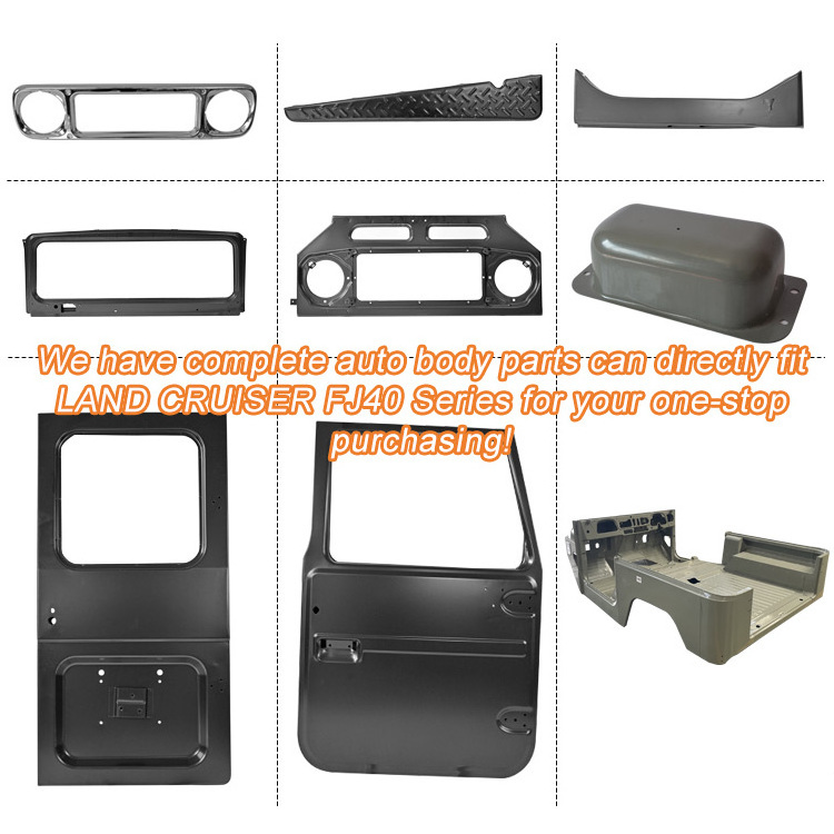 OE quality Right hand drive RHD Rear Car Body Tub for Land Cruiser 40 series FJ40 FJ45 FJ43 BJ40 car body parts