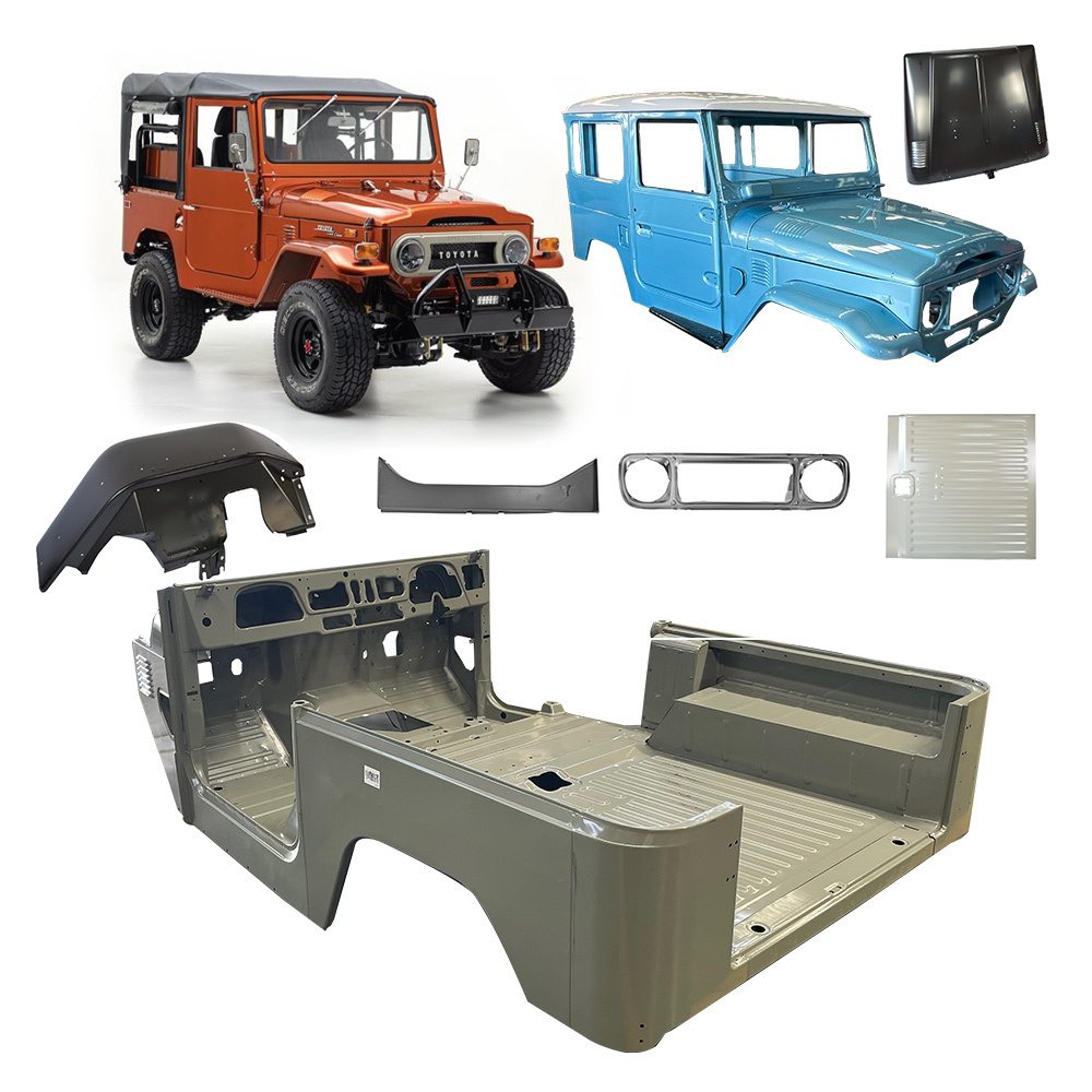 Aftermarket Reproduction Land Cruiser 40 series FJ40 FJ45 HJ40 HJ45 HJ47 FJ43 BJ40 BJ45 Car Body Tub cowl sh-ell Panels Parts