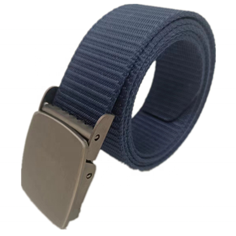 Heavy Duty Hiking Belt Durable Outdoor Nylon Unisex Mental Bucket Tactical Belts Nylon Waist Training Tactical Strap Belt