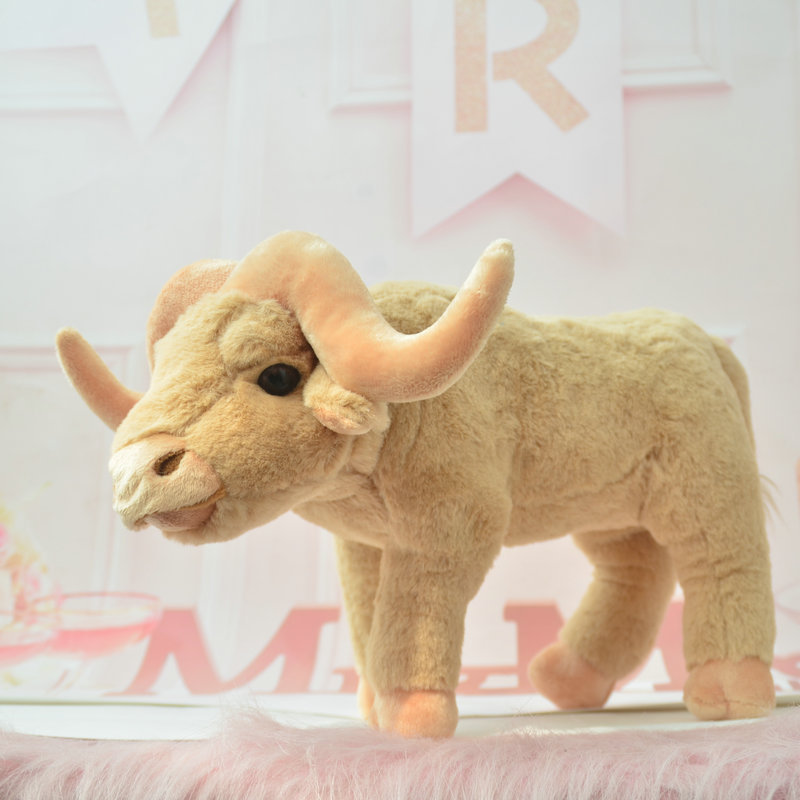 Customize Soft stuffing Bull Yak Buffalo Cow Plush Cow kawaii Soft Plush Toy Cow Animal wholesale