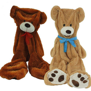 wholesale Unstuffed Plush Giant large big Teddy Bear Skins Plush Animal Skins