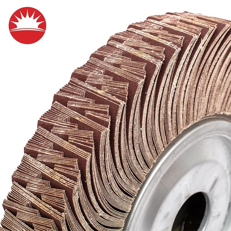 High Quality 400mm Flap Wheel with Aluminium Oxide for Grinding and Polishing