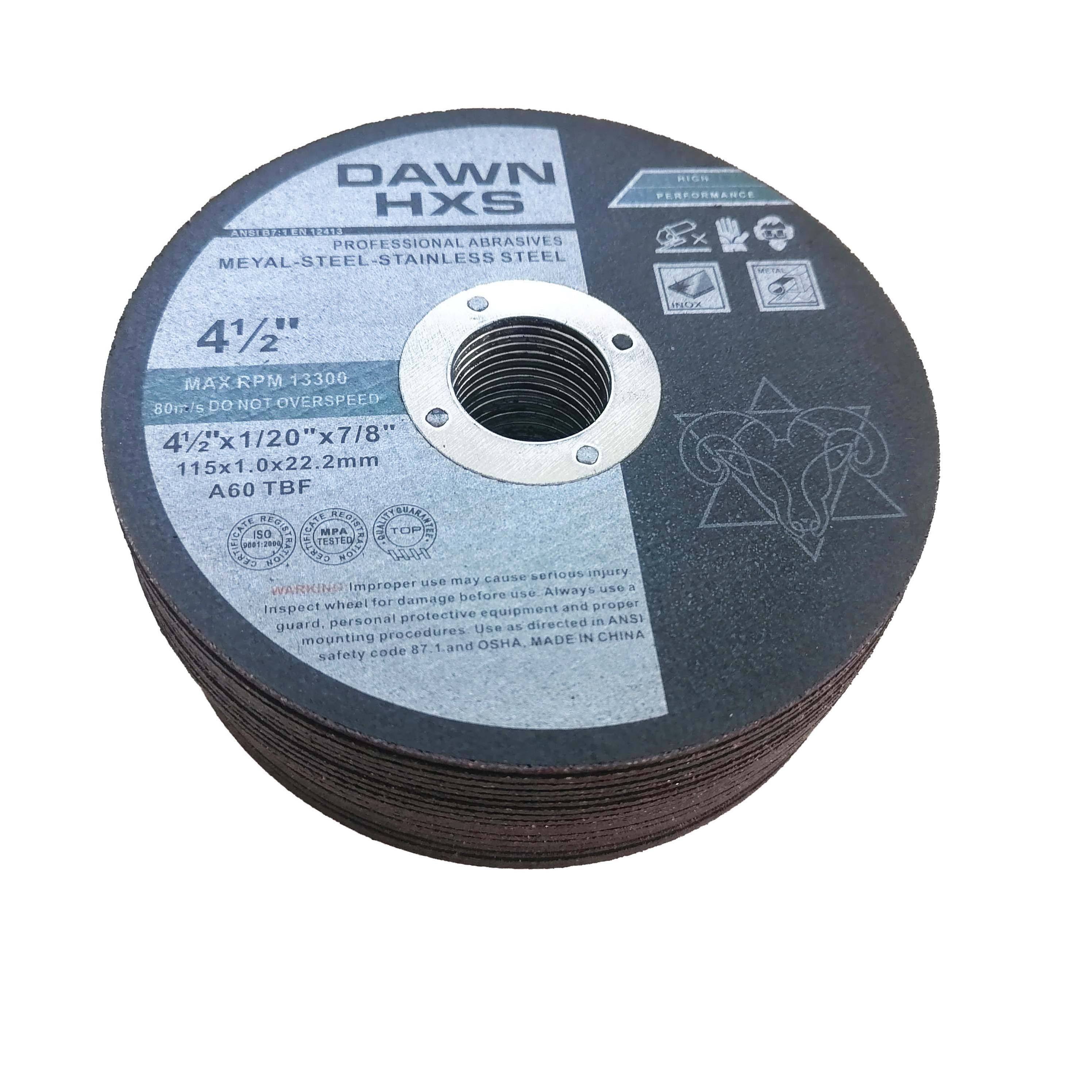 Excellent Quality Low Price 107 mm 100 mm 125 mm Metal Cutting Disc And Grinding Disc Flexible Cutting Wheel