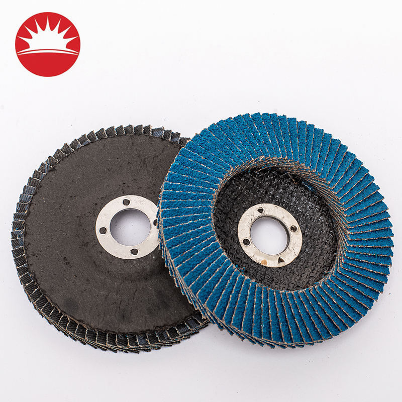 Abrasive Coated Tools Grinding Wheels Ceramic Grinding 40 Grit 115mm Zirconia Alumina Flap Disc For Stainless Steel