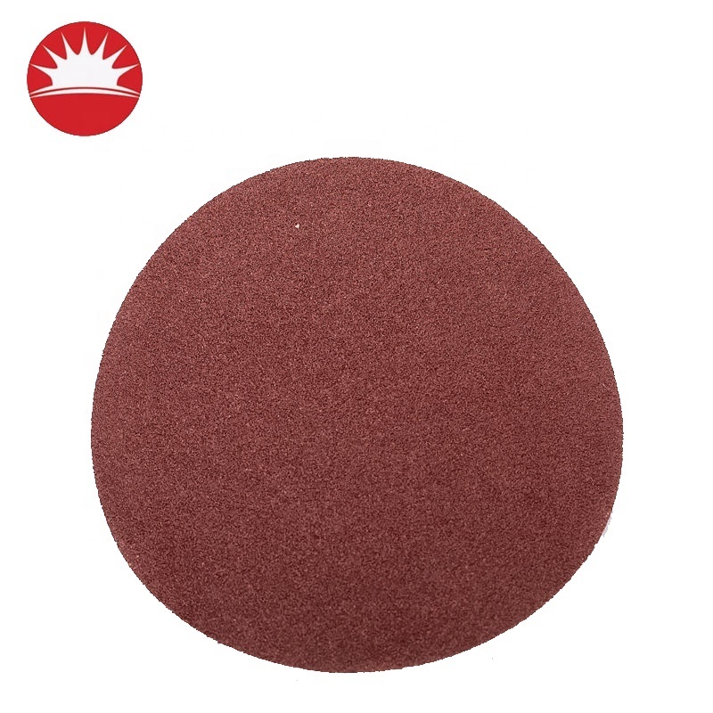 Fast Selling New Products Metal Aluminium Oxide Grits 40-1000 Red  Sanding Disc Sandpaper