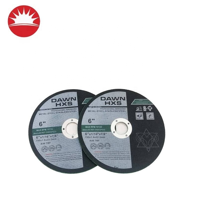 China Factory Wholesale 2 Nets Grinding Wheels 4inch 4 1/2 Inch 5inch Cutting Disc For Metal Stainless Steel And Carbon Steel