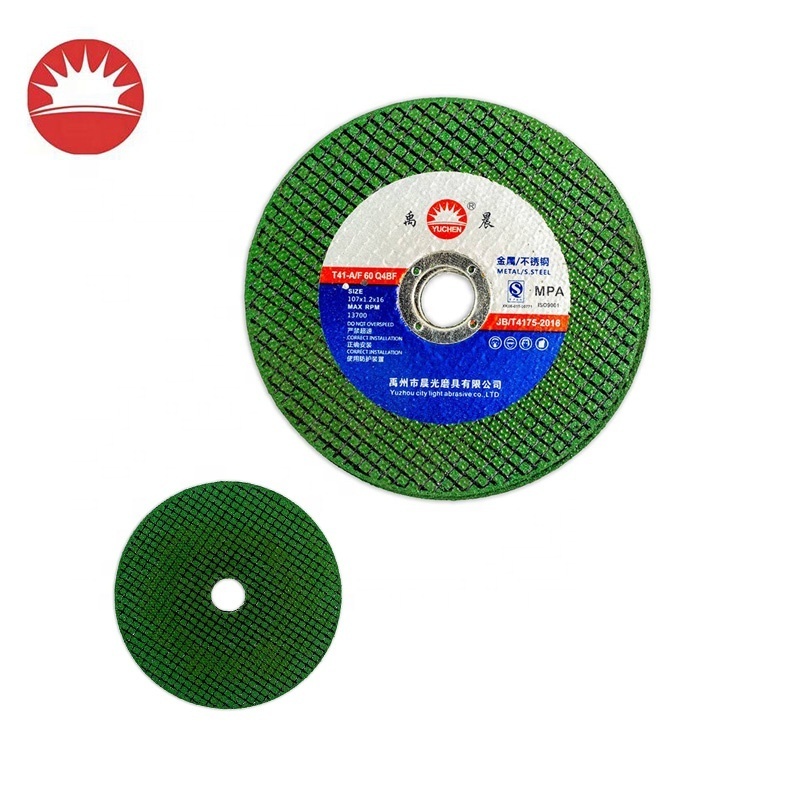 High Quality 125mm Resin Bonded Hardware Metal Stainless Steel Grinding Tool Oem Odm Cutting Wheel Cutting Disc